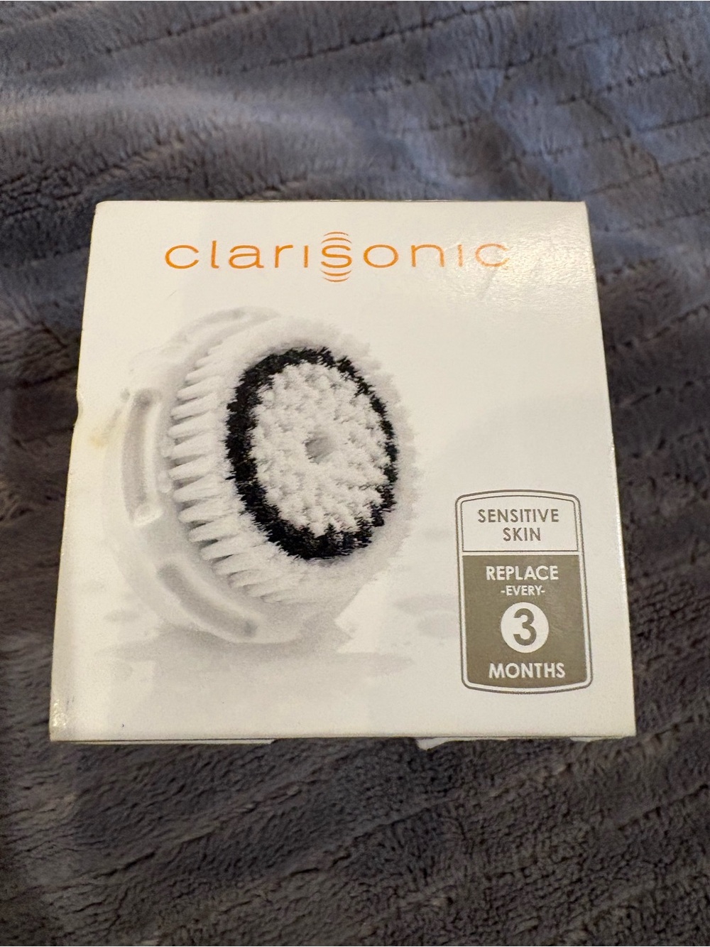 Clarisonic Sensitive Skin Replacement Brush Head – NEW